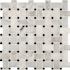 MSI Greecian White Basketweave 12 in. x 12 in. x 10 mm Polished Marble Mosaic Tile (10 sq. ft./case)
