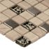 MSI Castle Rock 12 in. x 12 in. Textured Multi Surface Metal Look Wall Mosaic Tile (10 sq. ft./Case)