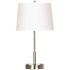 Startex 2L TABLE LAMP BRUSH NICKEL
