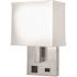 Startex 1L WALL LAMP BRUSH NICKEL