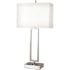 Startex 1L TABLE LAMP BRUSH NICKEL