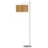 Startex 1L FLOOR LAMP BRUSH NICKEL