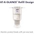 PURELL Healthcare Advanced Hand Sanitizer, 1200 mL Refill for ES8 Touch-Free Dispenser, Fragrance Free (2-Pack Per Case)
