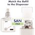 PURELL Healthcare Advanced Hand Sanitizer Gentle & Free Foam, Fragrance Free, 1200 mL Hand Sanitizer Refill (Pack of 2)