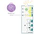 Renown Tidal Wave 60-Day Anti-splash Urinal Screen, Fabulous Lavender Scent, Pack of 6