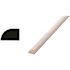 Woodgrain Millwork WM 129 7/16 in. x 11/16 in. x 96 in. Primed Pine Finger-Jointed Shoe Base Moulding