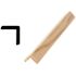 Woodgrain Millwork WM 205 1-1/8 in. x 1-1/8 in. x 96 in. Solid Pine Outside Corner Moulding