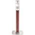 PURELL MESSENGER ES8 Maple Panel Floor Stand with Dispenser