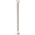 PEAK Aluminum Railing 42 in. H x 4 in. W White Aluminum Deck Railing End Post