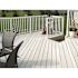 PEAK Aluminum Railing 42 in. H x 4 in. W White Aluminum Deck Railing Mid Post