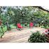PEAK Aluminum Railing 42 in. H x 4 in. W Black Aluminum Deck Railing Mid Post
