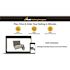 PEAK Aluminum Railing 4 ft. Black Aluminum Deck Railing Hand and Base Rail for 42 in. high system