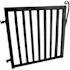 PEAK Aluminum Railing 42 in. x 40 in. Black Aluminum Deck Railing Wide Picket Gate
