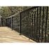 PEAK Aluminum Railing 4 ft. Black Aluminum Deck Railing Picket and Spacer Kit for 42 in. high system