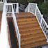 PEAK Aluminum Railing 6 ft. White Aluminum Deck Railing Picket and Spacer Kit for 42 in. high system