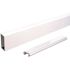 PEAK Aluminum Railing 4 ft. White Aluminum Deck Railing Wide Picket and Spacer Kit for 42 in. high system