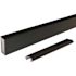 PEAK Aluminum Railing 4 ft. Black Aluminum Deck Railing Wide Picket and Spacer Kit for 42 in. high system