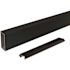 PEAK Aluminum Railing 6 ft. Black Aluminum Deck Railing Wide Picket and Spacer Kit for 42 in. high system