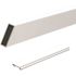 PEAK Aluminum Railing 6 ft. White Aluminum Deck Railing Wide Stair Picket and Spacer Kit for 42 in. high system