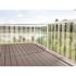 PEAK Aluminum Railing 6 in. W White Aluminum Deck Railing Universal Connector for 42 in. high system