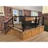 PEAK Aluminum Railing 6 in. W Black Aluminum Deck Railing Universal Connector for 42 in. high system