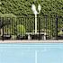 PEAK Aquatine 1/2 in. x 72 in. x 4 ft. Black Aluminum Pool Fence Rail and Picket Kit