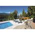 PEAK Aquatine Plus 2.05 in. x 45 in. x 4 ft. Black Aluminum Hard Surface Pool Fence Panel Rail Kit for Glass