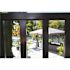 PEAK AquatinePLUS 5/8 in. x 72 in. x 4 ft. Black Aluminum Pool Fence Rail and Picket Kit