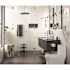 MOEN Gibson Single Hole Single-Handle Bathroom Faucet with Drain Assembly in Chrome