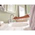 MOEN Gibson 4 in. Centerset 2-Handle High-Arc Bathroom Faucet with Pop-Up Assembly in Chrome