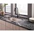 MOEN Align Matte Black 15.63 in. H Pull Down Sprayer Kitchen Faucet with 360 Degree Spout Swivel and Power Boost