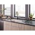 MOEN Align Matte Black 15.63 in. H Pull Down Sprayer Kitchen Faucet with 360 Degree Spout Swivel and Power Boost