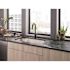 MOEN Align Matte Black 15.63 in. H Pull Down Sprayer Kitchen Faucet with 360 Degree Spout Swivel and Power Boost