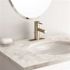 MOEN Align Single Hole Single-Handle Bathroom Faucet in Brushed Nickel