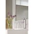 MOEN Align Single Hole Single-Handle Bathroom Faucet in Brushed Nickel