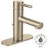MOEN Align Single Hole Single-Handle Bathroom Faucet in Brushed Nickel