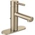 MOEN Align Single Hole Single-Handle Bathroom Faucet in Brushed Nickel