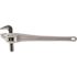RIDGID 24 in. Aluminum Offset Pipe Wrench with Narrow Hook Jaw Parallel to Handle for Tight Spaces and Overhead Applications