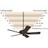 Hunter Dempsey 52 in. LED Indoor/Outdoor Fresh White Ceiling Fan with Light Kit and Remote