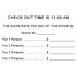 RGI PUBLICATIONS, INC ROOM RATE CARDS 100CS