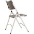 National Public Seating Charcoal Plastic Seat Outdoor Safe Folding Chair (Set of 4)
