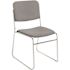 NATIONAL PUBLIC SEATING FABRIC STACK CHAIR CLSSC GRY