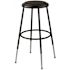 NATIONAL PUBLIC SEATING 24 IN HGT ADJ STOOL BLACK
