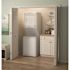 GE 2.3 cu. ft. Washer 4.4 cu. ft. Gas Dryer Combo in White