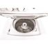 GE 3.8 cu. ft. Washer 5.9 cu. ft. Electric Dryer Combo in White