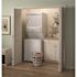 GE 3.8 cu. ft. Washer 5.9 cu. ft. Gas Dryer Combo in White