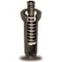 Rain Bird 1800 Series 4 in. Pop-Up Dual Spray Sprinkler, Half Circle Pattern, Adjustable 8-15 ft.
