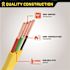 Champion Power Equipment 25 fts. 30 Amp 125/250-Volt Fan-Style Flat Generator Extension Cord