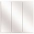 Glacier Bay 30-3/8 in. W x 30-3/16 in. H Rectangular Frameless Surface-Mount Tri-View Bathroom Medicine Cabinet with Mirror