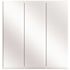 Glacier Bay 24-3/8 in. W x 25-1/4 in. H Rectangular Frameless Surface-Mount Tri-View Bathroom Medicine Cabinet with Mirror